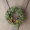 Easter Carrot Greenery Wreath